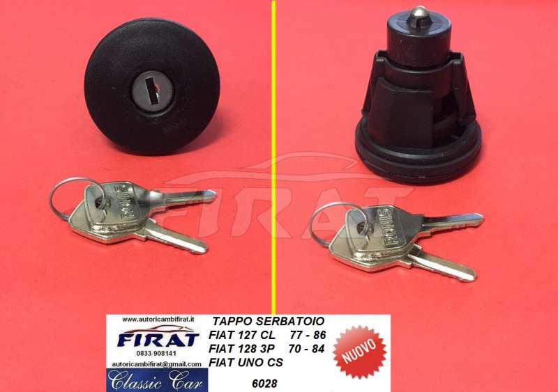 TAPPO SERBATOIO FIAT 127 CL - 128 (6028)